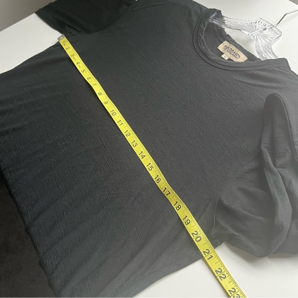 Merino.tech Merino Wool Base Layer Long Sleeve T Shirt Black Medium - Picture 6 of 7